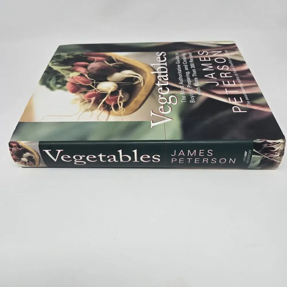 Vegetables cookbook by James Peterson hardcover